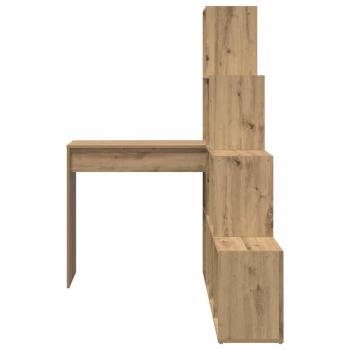 Eckschreibtisch Eiche handwerklich 101,5 x 149,5 x 149,5 cm