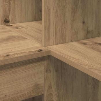 Eckschreibtisch Eiche handwerklich 101,5 x 149,5 x 149,5 cm