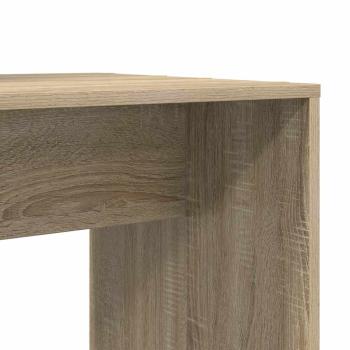 Schreibtisch Sonoma-Eiche 138,5 x 55 x 143 cm Holzwerkstoff