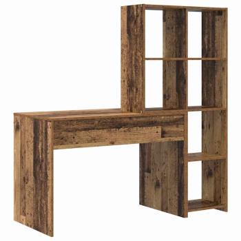 Schreibtisch Altholz 138.5 x 55 x 143 cm Holzwerkstoff