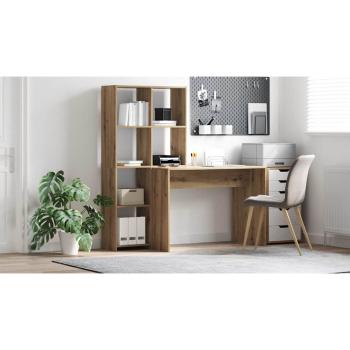 Schreibtisch Artisan-Eiche Holzwerkstoff 138,5 x 55 x 143 cm