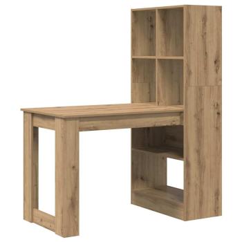 Schreibtisch Artisan-Eiche Holzwerkstoff 122 x 67 x 145 cm