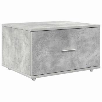 Schreibtisch Betongrau 131,5 x 50 x 106,5 cm Holzwerkstoff