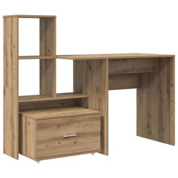 Schreibtisch Artisan-Eiche Holzwerkstoff 131,5 x 50 x 106,5 cm