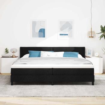 Boxspringbett Gestreift Schwarz und Weiß und Schwarz
