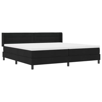 Boxspringbett Gestreift Schwarz und Weiß und Schwarz