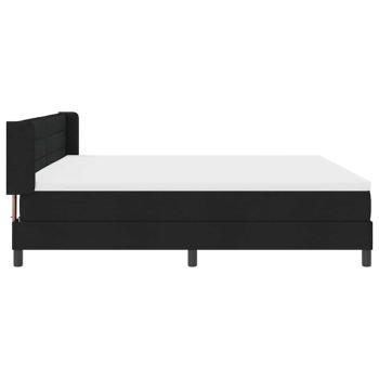 Boxspringbett Gestreift Schwarz und Weiß und Schwarz