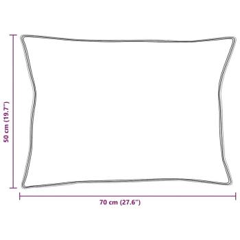 ARDEBO.de - Steppbett mit Kissen 2 pcs Weiß 140 x 220 cm Mikrofaser