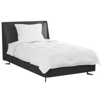 Sommerdecke mit Kissen 2 stk. Weiß Mikrofaser