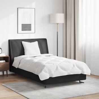 ARDEBO.de - 2-in-1 Bettdecke mit Kissen 2 pcs Weiß 155 x 200 cm Mikrofaser