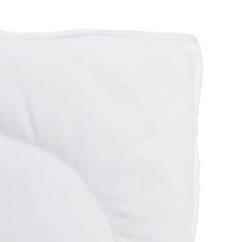 2-in-1 Bettdecke mit Kissen 2 pcs Weiß 135 x 220 cm Mikrofaser