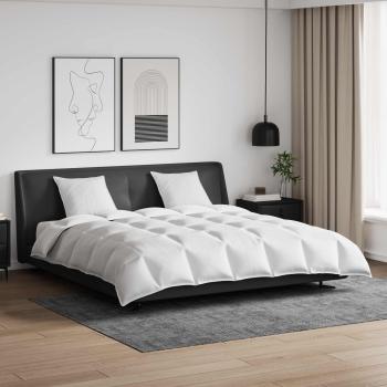 ARDEBO.de - Bettdecke Sonstiges mit Kissen 3 pcs Weiß 240 x 200 cm Daunen