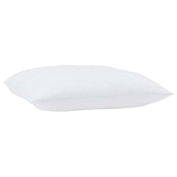 Bettdecke mit Kissen 3 pcs Weiß 240 x 260 cm Mikrofaser