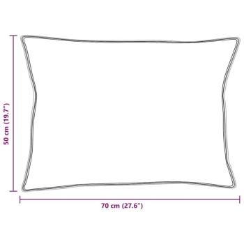Winterbettdecke mit Kissen 3 pcs Weiß 240 x 200 cm Mikrofaser