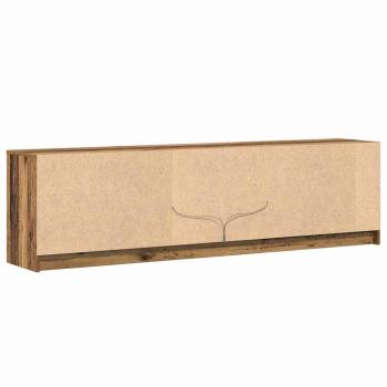TV-Schränk Braun 180 x 34 x 50 cm Wuchsplatte und Spanplatte