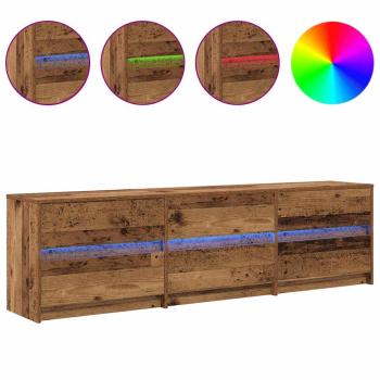 TV-Schränk Sonstiges Altes Holz Wuchsplatte und Spanplatte