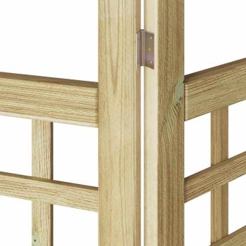 Outdoor Sichtschutz 5 pcs Braun 200 x 180 cm