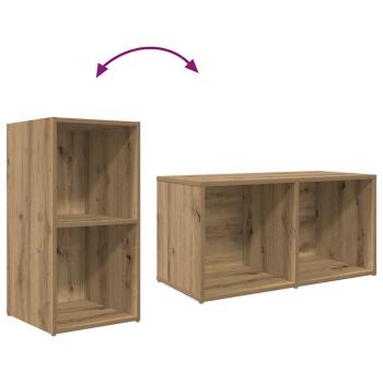 TV-Schrank Set 3 pcs Braun 107 x 35 x 37 cm Holzwerkstoff