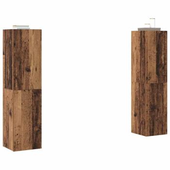 TV-Schrank-Set 4 pcs Altholz 30,5 x 30 x 60 cm Holzwerkstoff