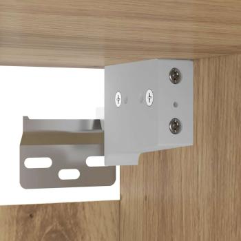 TV-Schrank-Set 4 pcs Eiche handwerklich 30,5 x 30 x 90 cm