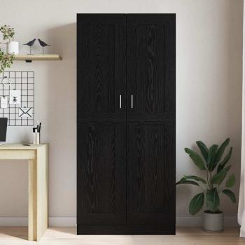 Bücherregal Schwarze Eiche 82,5 x 30,5 x 185 cm Holzwerkstoff