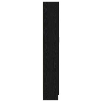 Bücherregal Schwarze Eiche 82,5 x 30,5 x 185 cm Holzwerkstoff