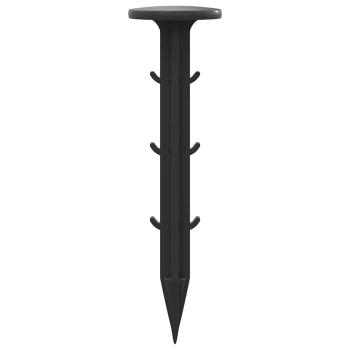 Plastik-Pegs 500 pcs Schwarz 3 x 11 cm Plastik