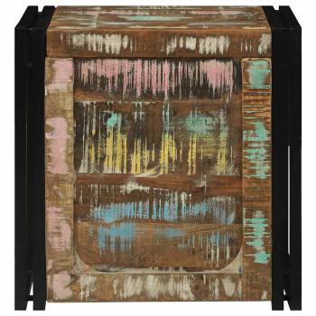 Aufbewahrungs-Truhen 50 x 50 x 50 cm Massivholz Altholz