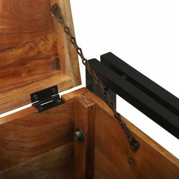 Aufbewahrungs-Truhen Braun 40 x 40 x 40 cm Massivholz Akazie