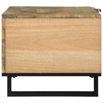 Kaffee-Tische Braun 80 x 50 x 40 cm massives Mangoholz
