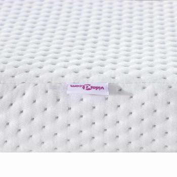 Matratzenpads Weiß 90 x 190 cm 100% Polyester Jacquardstoff