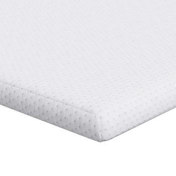 Matratzenpads Weiß 70 x 200 cm 100% Polyester Jacquardstoff