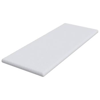 Matratzenpads Weiß 80 x 200 cm 100% Polyester Jacquardstoff