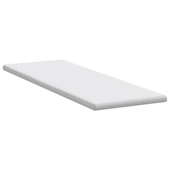 Matratzenpads Weiß 80 x 200 cm 100% Polyester Jacquardstoff