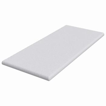 Matratzenpads Weiß 90 x 190 cm 100% Polyester Jacquardstoff