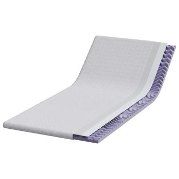 Matratzenpads Weiß 90 x 200 cm 100% Polyester Jacquardstoff