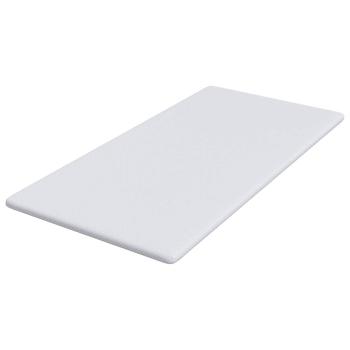 Matratzenpads Weiß 90 x 190 cm 100% Polyester Jacquardstoff