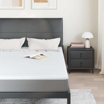 Matratzenpads Weiß 140 x 200 cm 100% Polyester Jacquardstoff