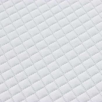 Matratzenpads Weiß 90 x 190 cm 100% Polyester Jacquardstoff