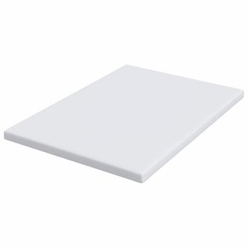 Matratzenpads Weiß 140 x 200 cm 100% Polyester Jacquardstoff