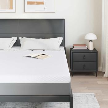 Matratzenpads Weiß 200 x 200 cm 100% Polyester Jacquardstoff