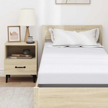 Matratzenpads Weiß 70 x 200 cm 100% Polyester Jacquardstoff