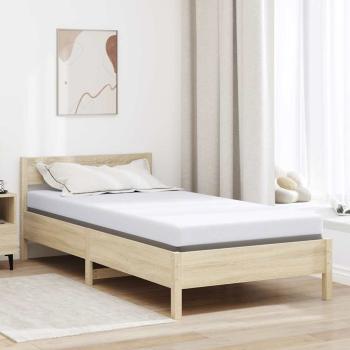 ARDEBO.de - Matratzenpads Weiß 90 x 190 cm 100% Polyester Jacquardstoff