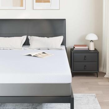 Matratzenpads Weiß 140 x 200 cm 100% Polyester Jacquardstoff