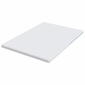 Matratzenpads Weiß 160 x 200 cm 100% Polyester Jacquardstoff