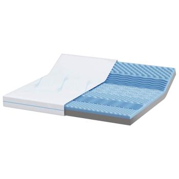 Matratzen Weiß 200 x 200 cm 100% Polyester Jacquardstoff