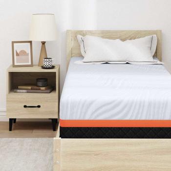 Matratzen Weiß, Grau 80 x 200 cm 100% Polyester Jacquardstoff