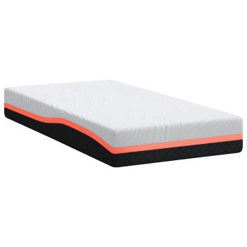 Matratzen Weiß, Grau 120 x 200 cm 100% Polyester Jacquardstoff