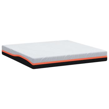 Matratzen Weiß, Grau 180 x 200 cm 100% Polyester Jacquardstoff