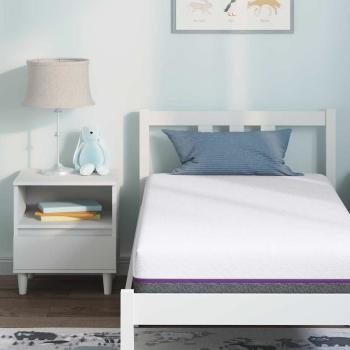 Matratzen Weiß und Grau 100% Polyester Jacquardstoff